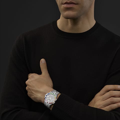 تكبير {0}Chopard ألباين إيغل للرجال والنساء - ساعة      عرض عند الارتداء