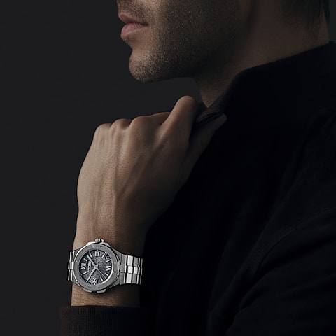 Enlarge {0}Chopard Alpine Eagle Men  Watch      worn view