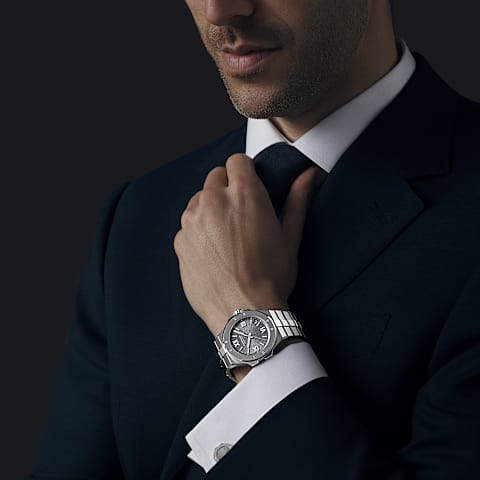 Enlarge {0}Chopard Alpine Eagle Men  Watch      worn view