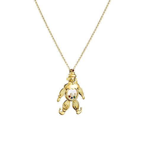 Enlarge Chopard - Diamond Pendant HAPPY CLOWN 794674-0005  3/4 view