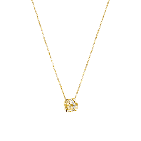 Ingrandisci {0}Chopard - Ciondolo Diamanti Ice Cube 797005-0003  Vista 3/4