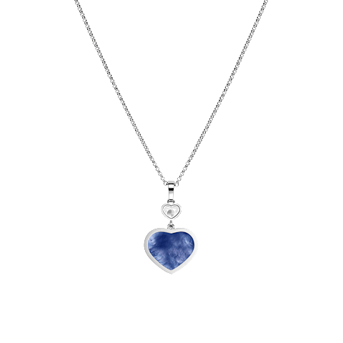 تكبير {0}Chopard - حلية متدلية ألماس هابي هارتس 797482-1350    عرض خلفي مسطح مغلق ومنحني