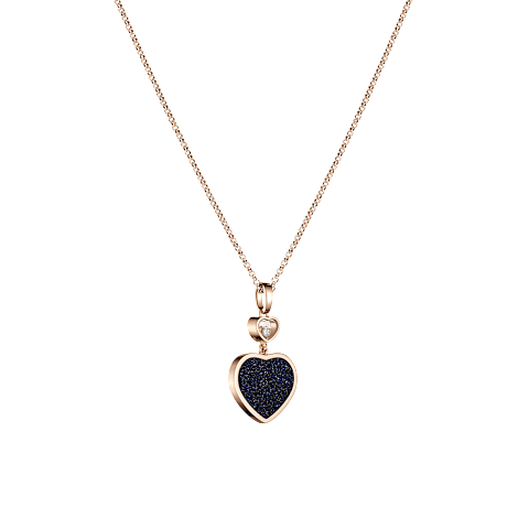 Ingrandisci {0}Chopard - Ciondolo Diamanti Happy Hearts 797482-5510  Vista 3/4