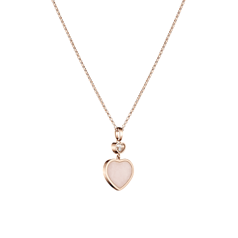 Vergr&ouml;&szlig;ern {0}Chopard - Diamant Anh&auml;nger Happy Hearts 797482-5620  3/4-Ansicht