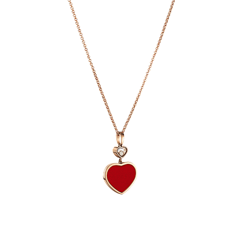 Vergr&ouml;&szlig;ern {0}Chopard - Diamant Anh&auml;nger Happy Hearts 797482-5801  3/4-Ansicht