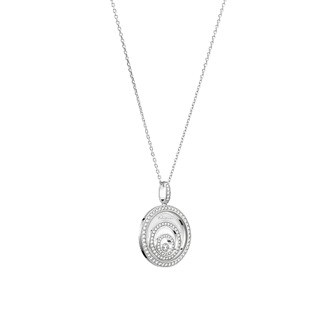 Vergr&ouml;&szlig;ern {0}Chopard - Diamant Anh&auml;nger Happy Spirit 798231-1001  3/4-Ansicht