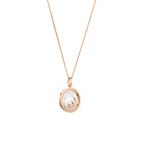 Ingrandisci {0}Chopard - Ciondolo Diamanti Happy Spirit 798231-9001  Vista 3/4