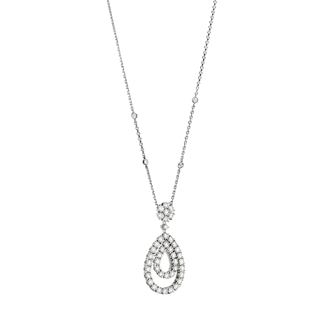 EnlargeChopard - Diamond Pendant L'Heure du Diamant 799066-1001  3/4 view