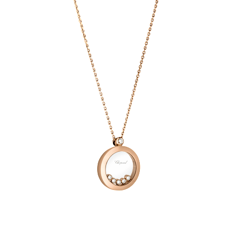 放大 {0}Chopard - 吊坠 Happy Diamonds Icons 799434-5001  3/4视图
