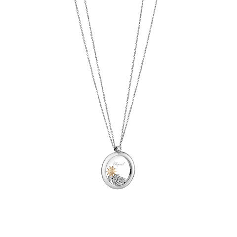 拡大 {0}Chopard - ペンダント ハッピー サン ムーン＆スター 799450-1201  3/4ビュー