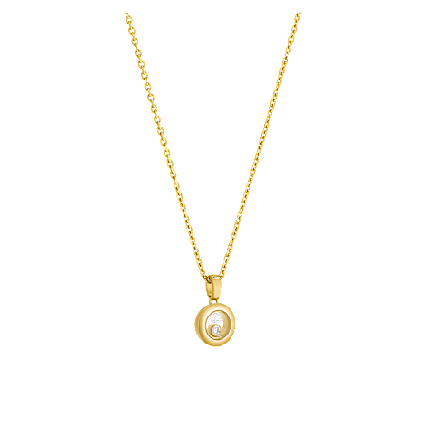 Enlarge {0}Chopard - Diamond Pendant Happy Diamonds Icons 79A017-0001  3/4 view