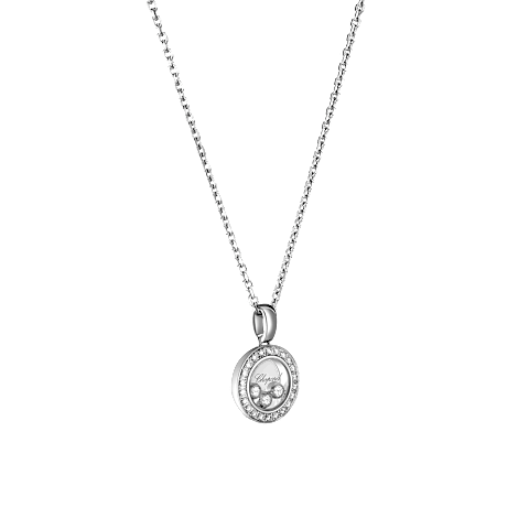 Vergr&ouml;&szlig;ern {0}Chopard - Diamant Anh&auml;nger Happy Diamonds Icons 79A018-1201  3/4-Ansicht