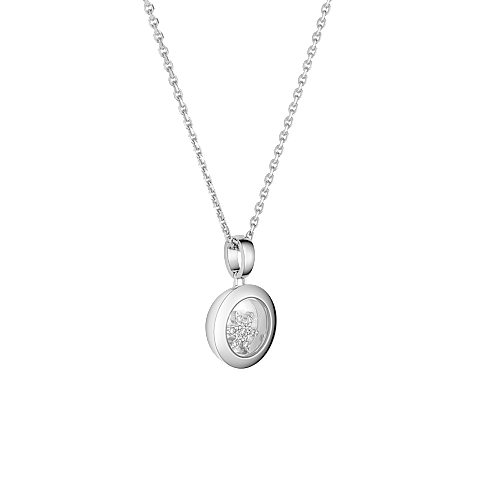 Увеличить {0}Chopard - Подвеска с бриллиантами Happy Snowflakes 79A018-1401  Вид 3/4