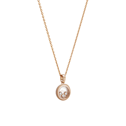Увеличить {0}Chopard - Подвеска с бриллиантами Happy Diamonds Icons 79A018-5001  Вид 3/4