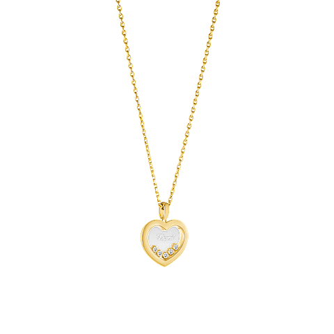 Ingrandisci {0}Chopard - Ciondolo Diamanti Happy Diamonds Icons 79A038-0001  Vista 3/4