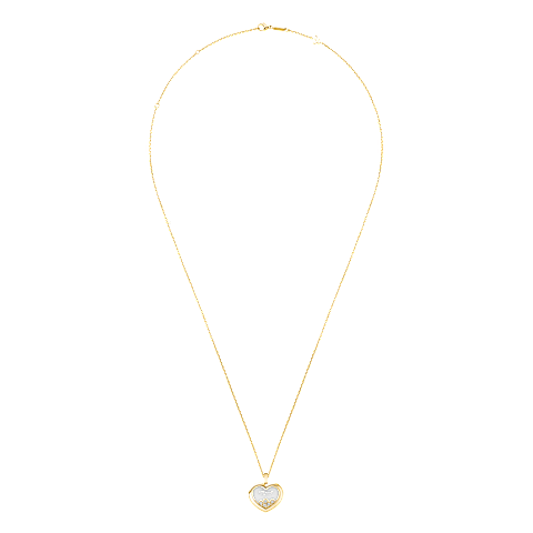 تكبير {0}Chopard - حلية متدلية ألماس هابي دايموندز آيكونز 79A039-0001   عرض مسطح مغلق ومنحني