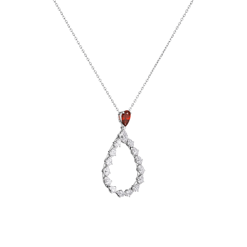 تكبير {0}Chopard - حلية متدلية ألماس لور دو ديامون دروب 79A063-1301  عرض 3/4