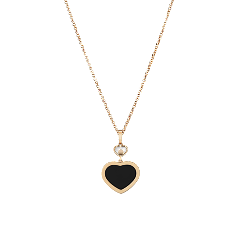 تكبير {0}Chopard - حلية متدلية هابي هارتس 79A074-5201    عرض خلفي مسطح مغلق ومنحني