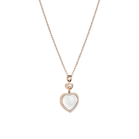 Vergr&ouml;&szlig;ern {0}Chopard - Anh&auml;nger Happy Hearts 79A074-5301  3/4-Ansicht