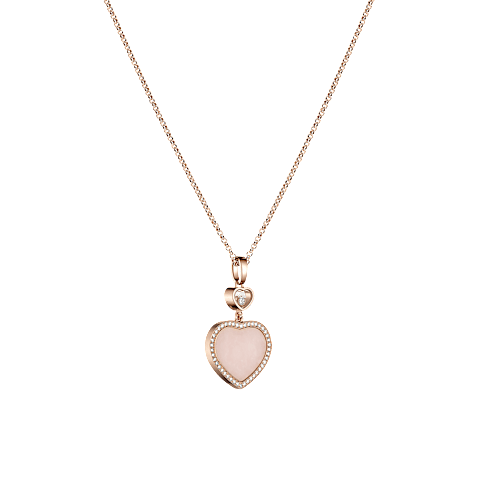 تكبير {0}Chopard - حلية متدلية ألماس هابي هارتس 79A074-5620  عرض 3/4