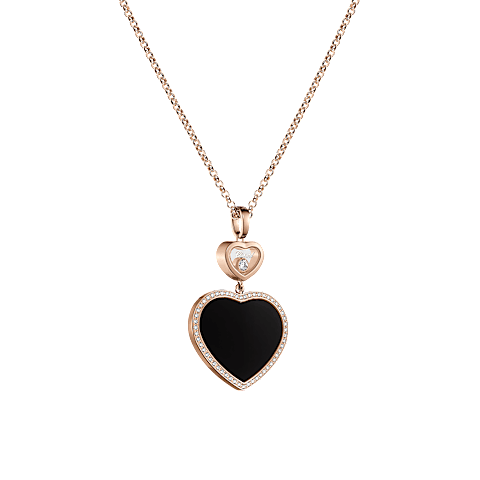 تكبير {0}Chopard - حلية متدلية ألماس هابي هارتس 79A075-5291  عرض 3/4