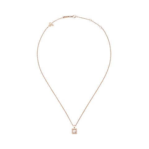 تكبير {0}Chopard - حلية متدلية هابي دايموندز آيكونز 79A114-5201   عرض مسطح مغلق ومنحني