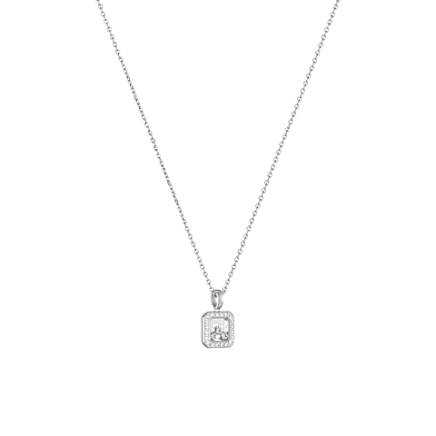 Enlarge {0}Chopard - Diamond Pendant Happy Diamonds Icons 79A115-1201  3/4 view