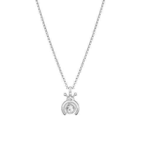 تكبير {0}Chopard - حلية متدلية ألماس هابي دايموندز ليدي بيرد 79A186-1201    عرض خلفي مسطح مغلق ومنحني