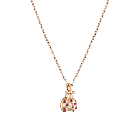 تكبير {0}Chopard - حلية متدلية ألماس هابي دايموندز ليدي بيرد 79A186-5001  عرض 3/4