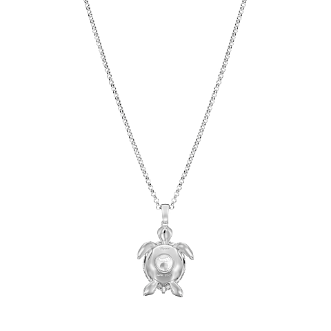 تكبير {0}Chopard - حلية متدلية ألماس هابي دايموندز ترتل 79A187-1201    عرض خلفي مسطح مغلق ومنحني