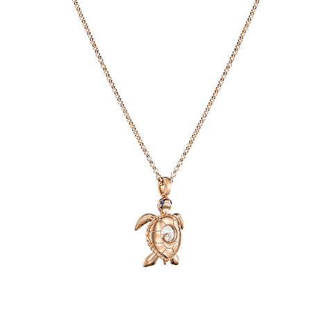 تكبير {0}Chopard - حلية متدلية ألماس هابي دايموندز ترتل 79A187-5001  عرض 3/4