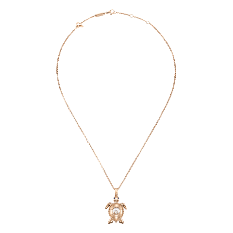 تكبير {0}Chopard - حلية متدلية ألماس هابي دايموندز ترتل 79A187-5001   عرض مسطح مغلق ومنحني