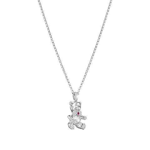 تكبير {0}Chopard - حلية متدلية ألماس هابي دايموندز تيدي بير 79A188-1201  عرض 3/4