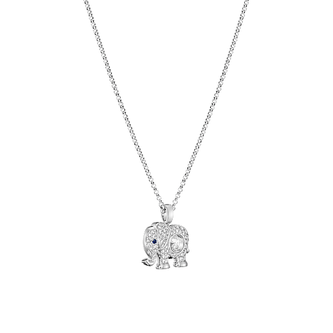 تكبير {0}Chopard - حلية متدلية ألماس هابي دايموندز إليفنت 79A189-1201  عرض 3/4