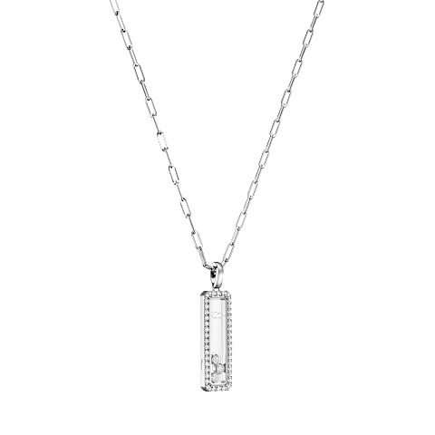 放大 {0}Chopard - 钻石 吊坠 Happy Diamonds Icons 79A202-1201  3/4视图