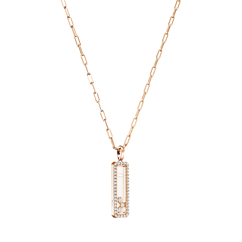 Chopard - Ciondolo Diamanti Happy Diamonds Icons 79A202-5201  Vista 3/4