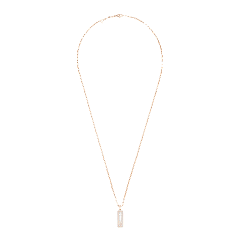 Chopard - Ciondolo Diamanti Happy Diamonds Icons 79A202-5201   Vista chiusa e curva