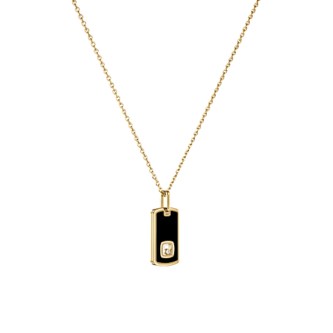 Enlarge Chopard - Diamond Pendant Happy Diamonds Heritage 79A210-0001  3/4 view