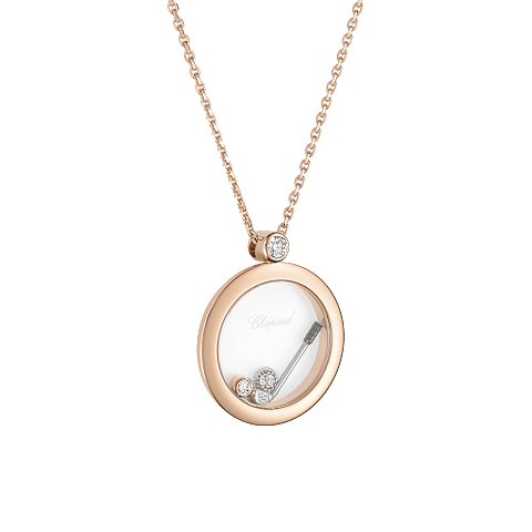 Enlarge {0}Chopard - Diamond Pendant Happy Golf 79A434-5401  3/4 view