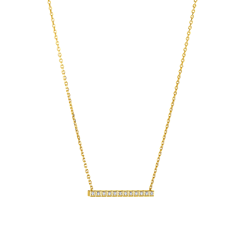 Ampliar {0}Chopard - Collar Diamantes Ice Cube 817702-0003  Vista 3/4