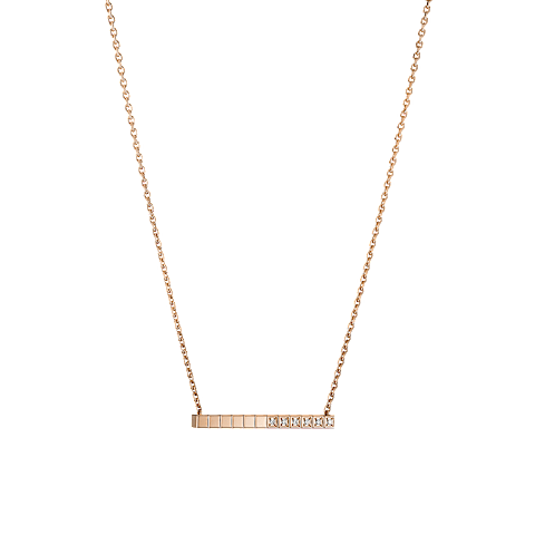 AmpliarChopard - Collar Diamantes Ice Cube 817702-5002  Vista 3/4