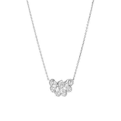Ampliar {0}Chopard - Collar Diamantes Precious Lace Nuage 818351-1001  Vista 3/4