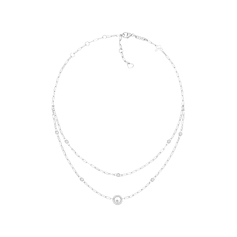 تكبير {0}Chopard - قلادة ألماس هابي دايموندز آيكونز 81A017-1221    عرض خلفي مسطح مغلق ومنحني