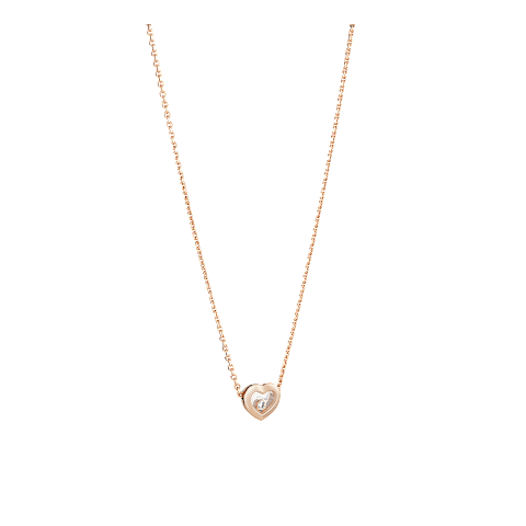拡大 {0}Chopard - ダイヤモンド ネックレス ハッピーダイヤモンド アイコン 81A054-5001  3/4ビュー