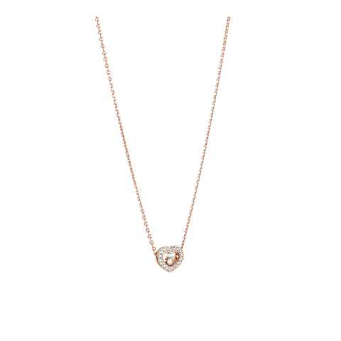 Vergr&ouml;&szlig;ern {0}Chopard - Halskette Happy Diamonds Icons 81A054-5201  3/4-Ansicht