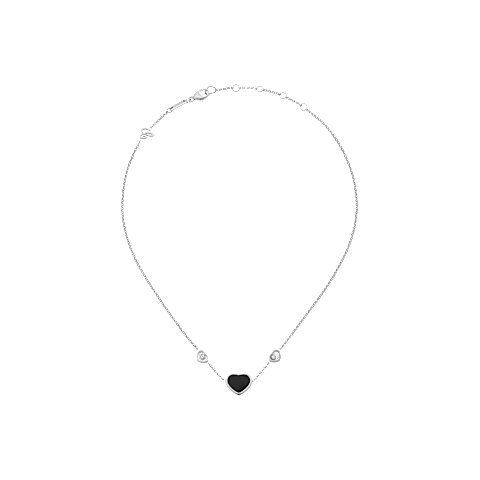 تكبير {0}Chopard - قلادة هابي هارتس 81A082-1201   عرض مسطح مغلق ومنحني