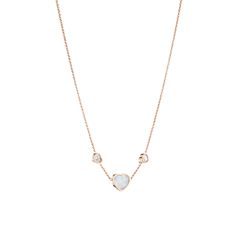 Vergr&ouml;&szlig;ern {0}Chopard - Halskette Happy Hearts 81A082-5301  3/4-Ansicht