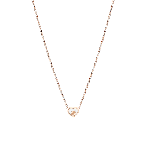 تكبير {0}Chopard - قلادة ماي هابي هارتس 81A086-5001    عرض خلفي مسطح مغلق ومنحني