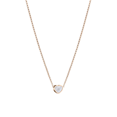 Enlarge {0}Chopard - Necklace My Happy Hearts 81A086-5301  3/4 view