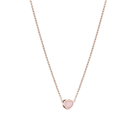 Enlarge {0}Chopard - Necklace My Happy Hearts 81A086-5620  3/4 view